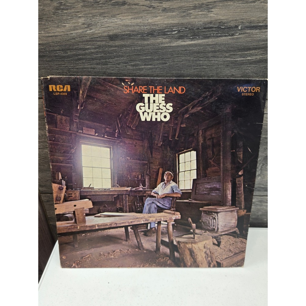 The Guess Who Share the Land Vinyl LP Record 1970 RCA Victor LSP-4359 Rock